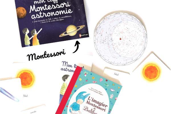 Coffret Montessori - Astronomie - Coffret éducatif enfant 5 ans et +