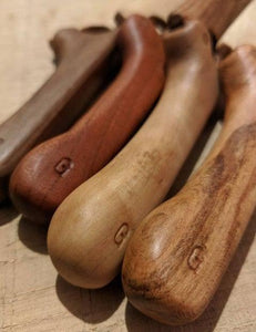 Manche du couteau - Couteau en bois pour enfant à partir de 3 ans - Artisanat français, fait à la main - Les Guigoiseries