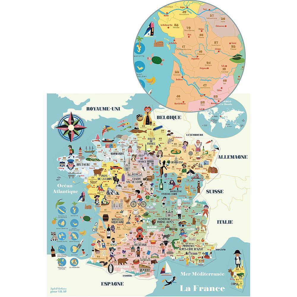 Magnet illustré - Villes de France & d'ailleurs- EvidenceGraphique