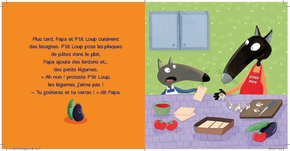 P'tit loup aime sa nounou : Livres pour enfants ÉDITIONS AUZOU maison -  botanic®