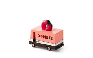 Petite voiture en bois - Camion Donut - Candylab