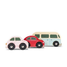 Charger l&#39;image dans la galerie, Set de voitures retro - 3 petits véhicules en bois-3-Le Toy Van-Nos idées cadeaux pour enfant à chaque âge