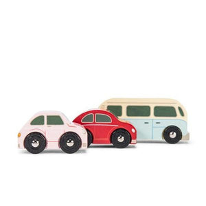 Set de voitures retro - 3 petits véhicules en bois-3-Le Toy Van-Nos idées cadeaux pour enfant à chaque âge
