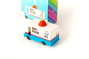 Petite voiture en bois - Van de plombier - Candylab