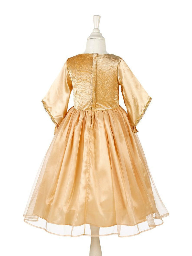 Déguisement Robe de reine dorée Elisabeth enfant 3-4 ans