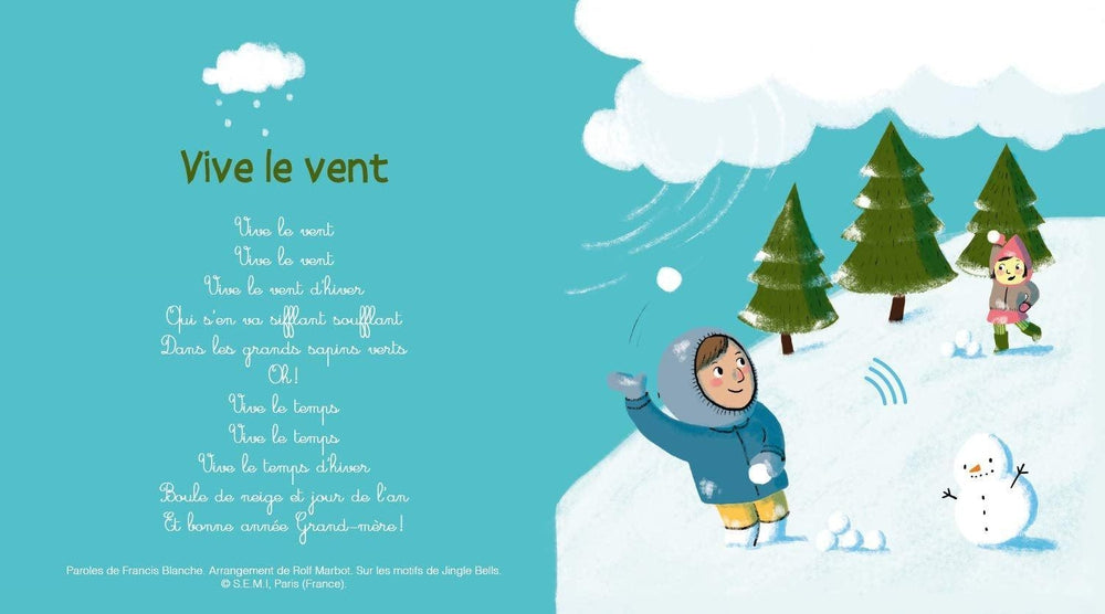 Mes Premières Chansons De Noël - Livre Sonore Bébé 6 Mois Et + | Gründ ...