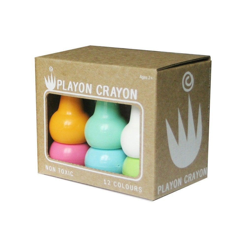 Crayons à doigts empilables Playon Crayon Pastel - 12 crayons bébé 18 –  GRAFFITI