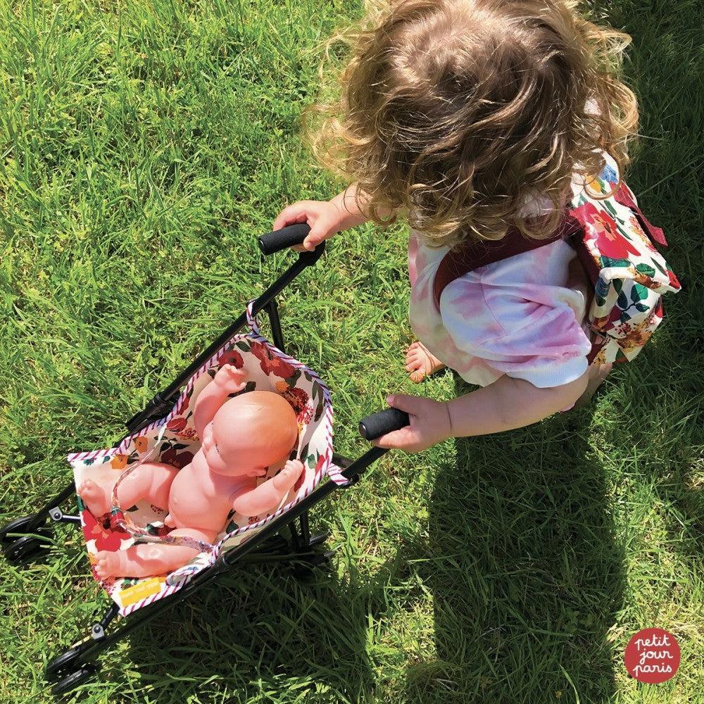 Poussette pour poupée et poupon - Le petit Lucas du Tertre - Hibiscus –  GRAFFITI