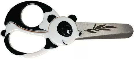 Ciseaux 13 cm bouts arrondis - Panda - Papeterie enfant 4 ans et +