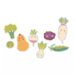 Ma pochette de 50 grandes gommettes - Les légumes - Gommettes enfant 2 ans et +