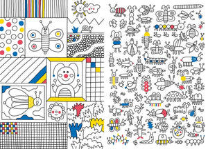 1001 choses à colorier-2-Auzou- Papeterie pour enfant