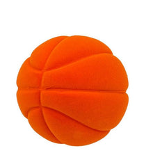 Charger l&#39;image dans la galerie, Mini ballon de basket orange - Balle sensorielle en mousse pour bébé- rubbabu