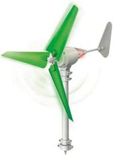 Charger l&#39;image dans la galerie, Kit éolienne à construire - Green science - Coffret loisir créatif enfant 7 ans et +