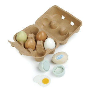 Boîte d'œufs - Dinette en bois