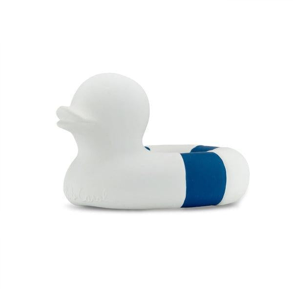 Flo the Floatie, la mini bouée canard bleue - Jouet de bain-Oli & Carol-Nos idées cadeaux pour enfant à chaque âge