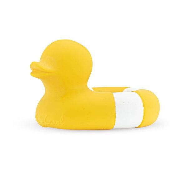 Flo the Floatie, la mini bouée canard jaune - Jouet de bain-Oli & Carol-Nos idées cadeaux pour enfant à chaque âge