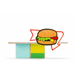 Cabane à hamburgers - Candylab