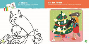 Mon cahier d'activités P'tit loup - Joyeux Noël-2-Auzou-Orianne Lallemand & Eleonore Thuillier