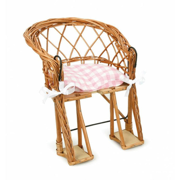Chaise pour vélo avec coussin rose - Accessoire pour poupée et poupon - Egmont toys