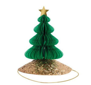 Sapin vert foncé - Chapeau de fête de Noël Meri Meri