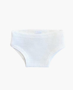 Culotte Gordis coton blanc - Sous-vêtement pour poupée et poupon - Minikane