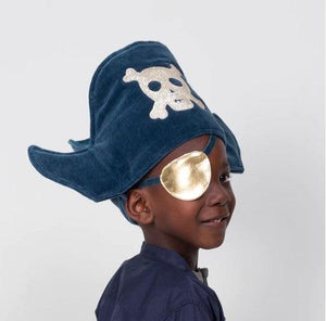 Déguisement de pirate enfant 3 - 6 ans, avec chapeau en velours - Meri Meri