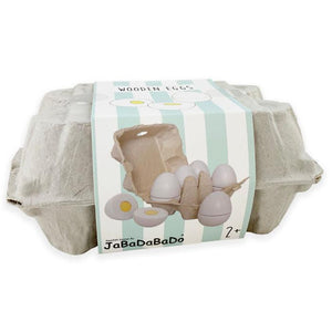 Boîte de 6 œufs - Dinette en bois - Jabadabado