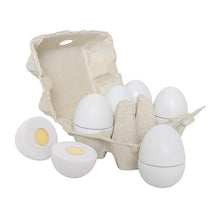 Charger l&#39;image dans la galerie, Boîte de 6 œufs - Dinette en bois - Jabadabado