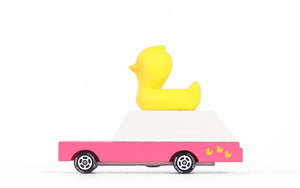 Voiture bouée Canard  - Petite voiture en bois