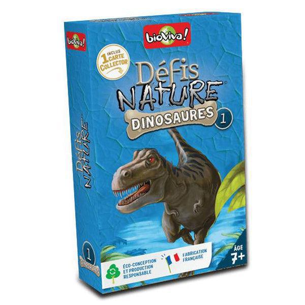 Jeu de carte Défis Nature Dinosaures 1 - Bioviva