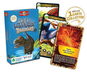 Aperçu jeu de cartes Défis Nature dinosaures 1 - Bioviva