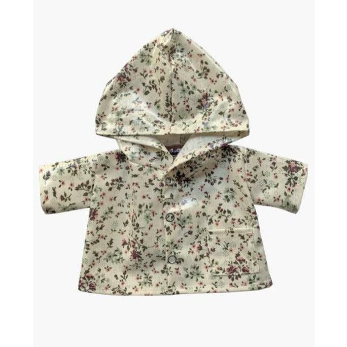 Imperméable Clotaire en coton enduit motif Louison - Vêtement pour poupée et poupon - Minikane