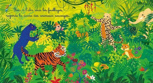 Je joue dans la jungle merveilleuse - Un livre sonore pour bébés de 6 mois et + - Gründ