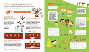 La vie d'une plante - Je jardine les pieds sur Terre - Livre de jardinage pour enfant de 5 ans et +,  Les éditions du Ricochet