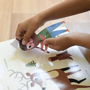 Poster gommettes - La forêt - Poppik - Activité créative pour les enfants à partir de 3 ans-3
