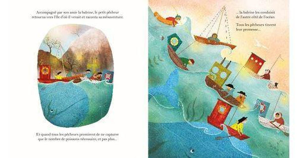 Le petit pêcheur et la baleine-4-Kimane-Les livres sur l'écologie pour enfants