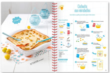 Charger l&#39;image dans la galerie, Recette clafoutis aux mirabelles - Livre de recettes pour enfant - Les Desserts des petits gourmands - 123 soleil