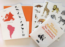 Charger l&#39;image dans la galerie, Ma pochette Montessori - Les animaux des continents-2-Nathan- Les livres Montessori pour enfants