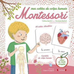 Mes cartes du corps humain Montessori - Une pochette pour 3 ans et + - GRAFFITI