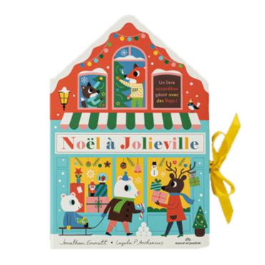 Noël à Jollieville - Livre pour enfant - Idées cadeaux pour fille et garçon à chaque âge