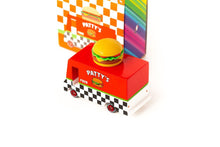 Charger l&#39;image dans la galerie, Petite voiture en bois  - Camion Hamburger - Candylab 