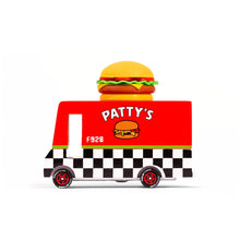 Charger l&#39;image dans la galerie, Petite voiture en bois  - Camion Hamburger - Candylab 