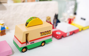 Petite voiture en bois - Camion Tacos - Candylab