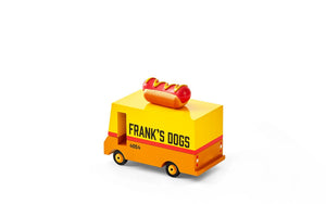 Petite voiture en bois - Camion hot-dog - Candylab