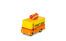 Charger l&#39;image dans la galerie, Petite voiture en bois - Camion hot-dog - Candylab