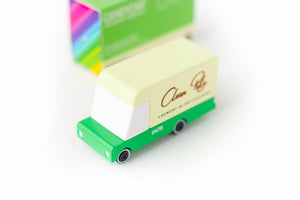Petite voiture en bois  - Camion Pressing - Candylab