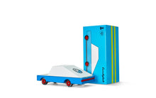 Charger l&#39;image dans la galerie, Petite voiture en bois - Candycar Bleu Racer - Candylab
