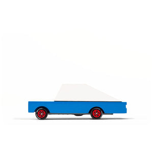 Petite voiture en bois - Candycar Bleu Racer - Candylab