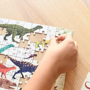 Puzzle Dinosaures 280 pièces pour les enfants dès 6 ans - Poppik