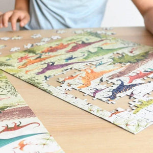 Puzzle Dinosaures 280 pièces pour les enfants dès 6 ans - Poppik
